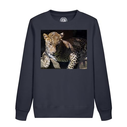 Sweatshirt enfant léopard cadeau idéal anniversaire thème animaux