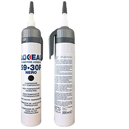 Loxeal 59-30P Guarnizione alta temperatura 200 ml Nero