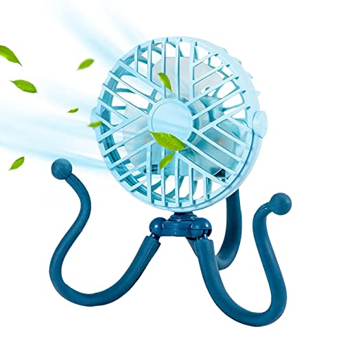 carrinho bebê, Ventilador Carrinho Clip On Para Bebê, Ventilador pessoal recarregável com tripé polv