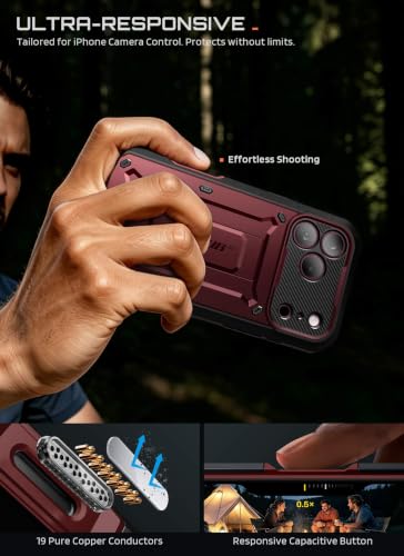 SUPCASE for iPhone 18 Pro Max Case/ 17 Pro Max Case, Belt Clip, Royale - Image 5
