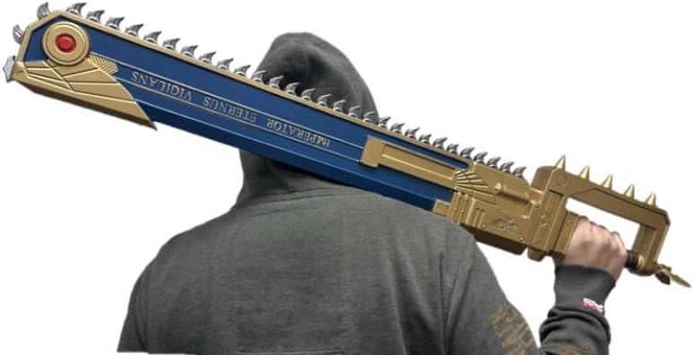 40" Fantasy WarH40k PU Foam Prop Sword for Costume, Halloween, Costplay, Gift, Ages 15+