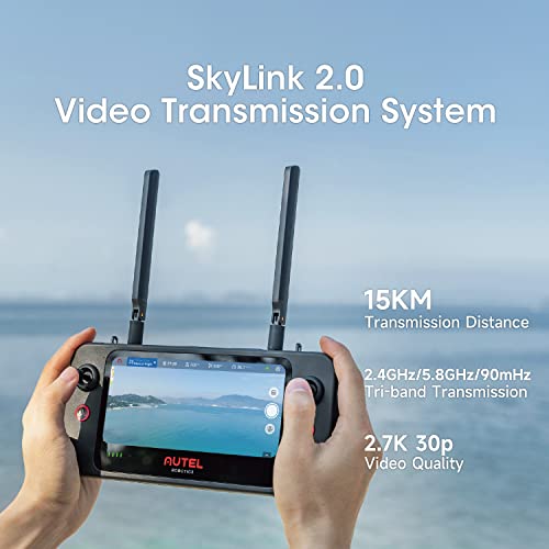 Autel Robotics Smart Controller Se For Evo Ii V3 Series, 6.4” 2340X1080 Resolution 800Nit Touch Screen, 9.3 Miles Transmission, 3H Battery Life, 3Rd-Party Apps Supported, V3 Series Uva Supported Only, Compatible With Evo 2 Pro V3, Evo Ii Pro Rtk V3, Evo Ii Pro Enterprise V3, Evo Ii Dual 640T V3, Evo Ii Dual 640T Enterprise V3, Evo Ii Dual 640T Rtk V3 #TOP2