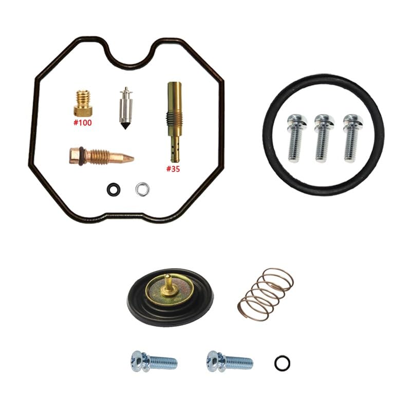 Kit réparation carburateur XR125L pour supprimer les pétarades et fuites du carb PD22