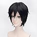 Xcoser SA0 Cosplay Kirito Short Anime Wig Hair for Halloween