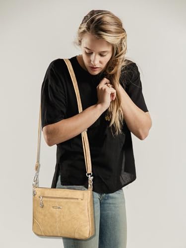 Image of WOMEN MARKS Women's PU Leather Sling /Crossbody Bag stylish look for women /girls