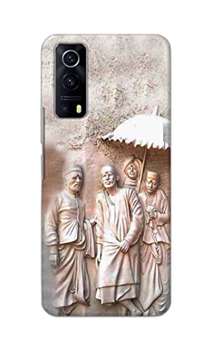 Image of Printed Hard Back Cover Case for Vivo Y53S | Vivo IQOO Z3 Back Cover (Sai Baba) -1803