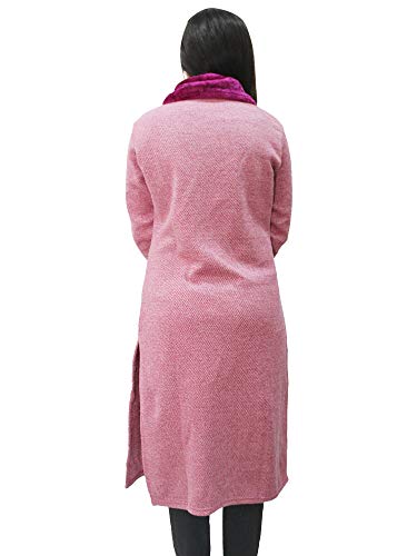 Image of Matelco Women's Wool Straight Kurti for Winters (Ad04Caz45 Black Parent).