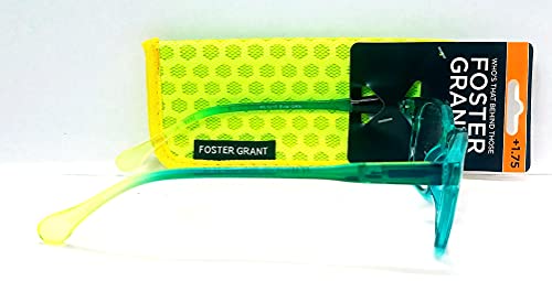 Image of Foster Grant Evie Reading Glasses 1.50 (Teal, 1.50)