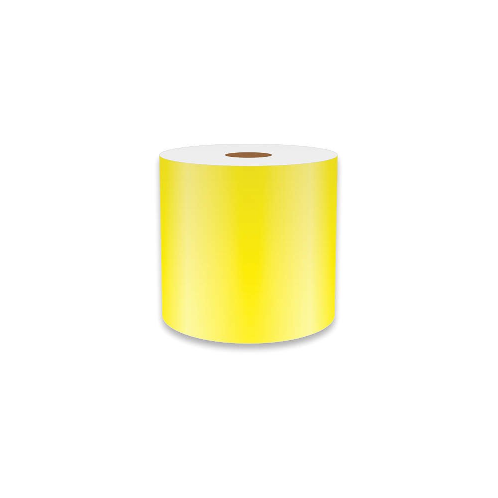 VnM SignMaker REFYL-3102 Reflective Yellow Vinyl Tape, 75' Length, 4