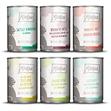 MjAMjAM - leckere Mahlzeiten Mixpaket III für Deine Katze 6 x 400 g