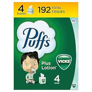 Puffs Plus Lotion with Vicks Facial...