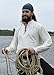 Battle-Merchant Medieval Shirt Ludwig – Cotton Tunic with Lace-Up Neckline, LARP, Viking & Renaissance Costume Natural