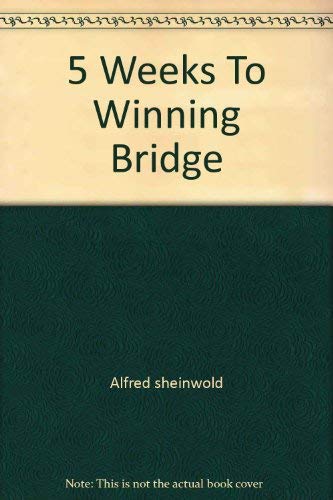 5 Weeks To Winning Bridge 0671820230 Book Cover
