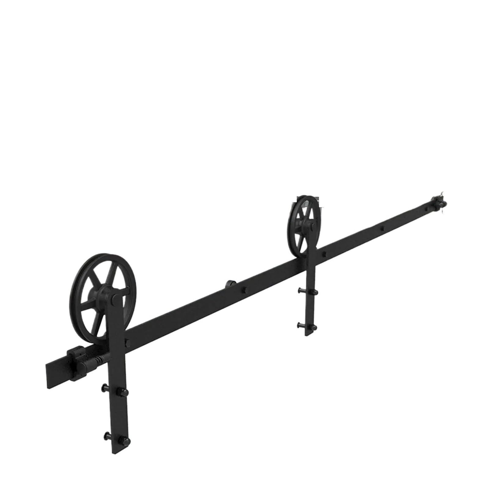 Sliding Barn Door Hardware Kit Floor Guide Heavy Duty Sturdy Track,Smooth Gliding