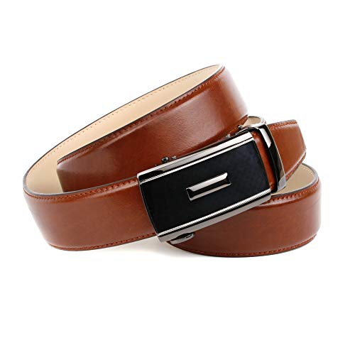 Anthoni Crown Ledergürtel Ceinture, Cognac, 120 Homme Cover