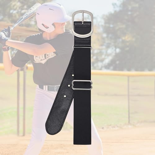 Baseball Belt Softball Belt Adjustable Elastic Baseball Uniform Belt Youth and Adult Sizes