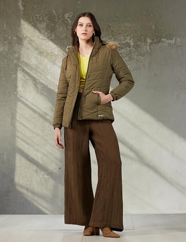 Image of Qube By Fort Collins Women's Polyester Standard Length Jacket