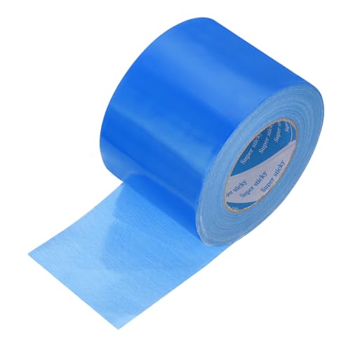 Image of uxcell Heavy Duty Duct Tape, 4 Inch x 55 Yard Waterproof Flexible Hand Tear Strong Adhesive Duct Tapes for Crafts DIY, Fixing, Repairs, Blue