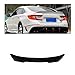 Compatible for Honda Accord 2018-2022 10th Gen Sedan 4 Door Trunk Spoiler Rear Car Rear Tail Wing Lip Car Accessories Black Carbon Look(Glossy Black)