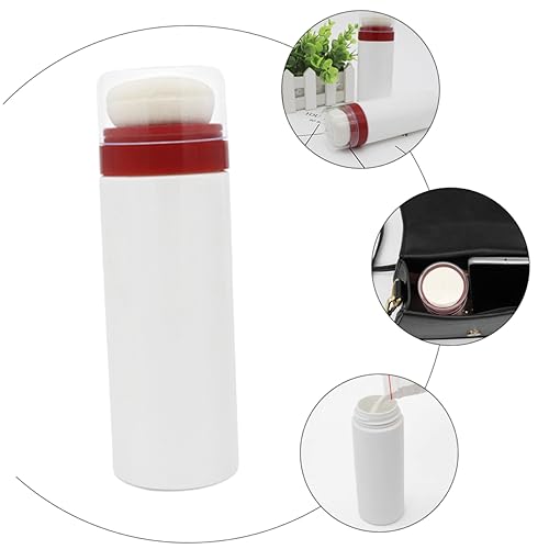 FOMIYES 4 Peças Caixa De Pó Peneira Compacta Espanador De Pó De Bebê Recipiente De Pó De Talco Caixa