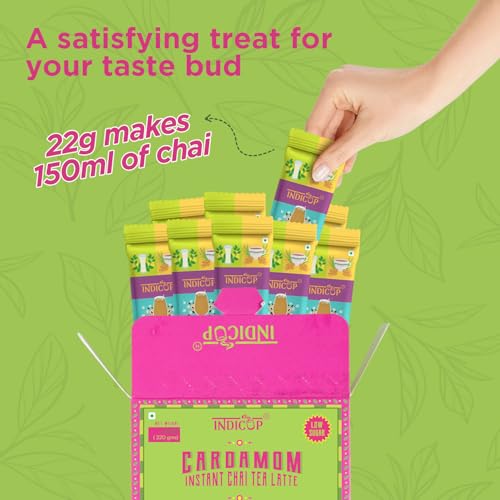 Té instantáneo cardamomo en polvo pack 10 unidades miniatura 3