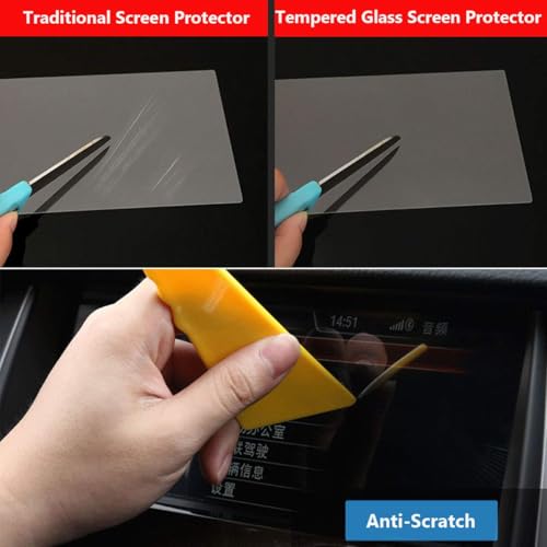 TTCR-II Compatible with BMW 3 Series Screen Protector 10.25-Inch 2019-2022, For 4 Series Touchscreen 2021-2023,Tempered Glass Screen Protector For BMW G20 and G22