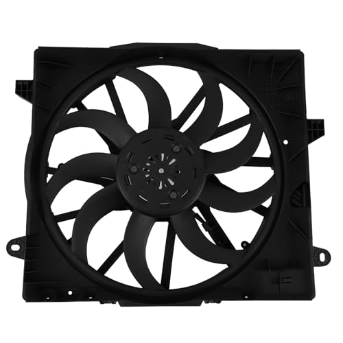Image of maXpeedingrods Engine Radiator Cooling Fan Assembly w /Shroud for Jeep JT Gladiator 2020-2023 JL Wrangler 2018-2024, CH3115200 68282799AB