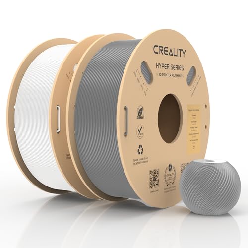 Creality PETG Filament, Hyper PETG 1.75 mm 3D Printer Filament with 30-600 mm/s, Dimensional Accuracy +/- 0.02 Cardboard