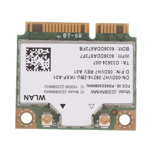 Image of Legacy Mini-PCIe Wi-Fi Card for Intel 2230 | Half Mini PCIe Network Card | 300 Mbps with Bluetooth Support | HMC WLAN Replacement Part 2230BNH Wi-Fi Card 2230BNHMW