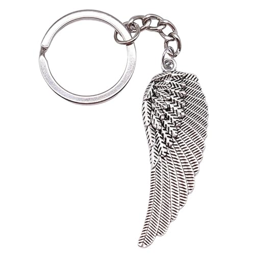 Pendentif d'aile en relief comme bijou de clé de voiture - 4