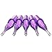 ITATOO 100 Pcs Disposable Tattoo Tips - Tubes for 3RL, 5RL, 3RS, 5RS, 7RL, 7RS, 9RL, 9RS, 5MG, 7MG, 9MG - Tattoo Needles Round, Diamond, Flat/Magnum - Sterilized Plastic Tips
