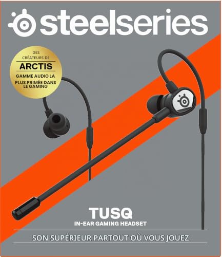 Casque Intra-Auriculaire SteelSeries Tusq 61650 – Microphone Double, Gaming - vue 10
