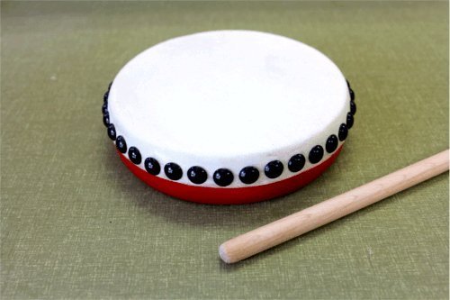 Amazon | パーランクー（小）バチ付き・エイサー太鼓 | 太鼓 | 楽器