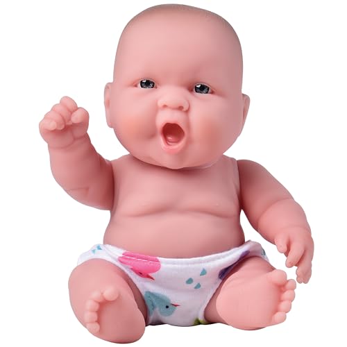 u. s. toy constructive playthings 10" huggable cultural baby doll for kids- caucasian