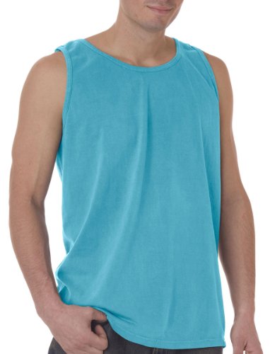 Comfort Colors C9360 Ringspun Garment-Dyed Tank - Lagoon Blue - 3XL