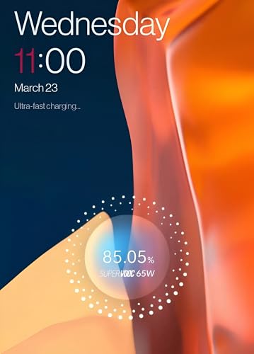 Image of Zybux 65W Supervooc USB Type C Charger Adapter with Red Cable Compatible with OnePlus 12R /11R /10 Pro /10T /10R /10 /9 Pro /9RT /8 Pro /8 /7 /6 /5 /Nord Ce 4 /Ce 3 /Ce 2 /Ce 2 Lite /Ce 3 Lite /Nord 4 /3 /2 /2T, White