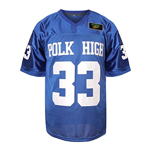 Men's Football Jersey - Al Bundy 33 Polk High, 90s Hip Hop Clothing S-3XL