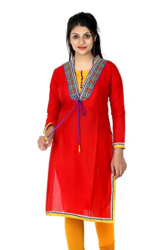 collar pattern kurti