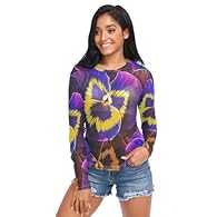 Material: This Mesh Long Sleeve Tops for Women is made of 92% polyester and 8% spandex, which makes it soft, lightweight, and breathable. The fabric has a cooling effect and features a mesh texture that adds to its appeal. Sizes: This Net Shirt comes...