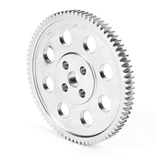 Leapiture 80 Teeth Round Hole Gear High Accuracy Round Hole Gear Zinc Alloy Fine Workmanship Industrial Robot Parts 65.5mm Outer Diameter