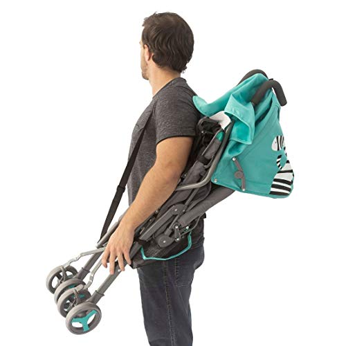 Carrinho Bebê Guarda Chuva 6-36 meses 15kg Zebra Star Baby Cor:Verde