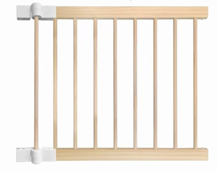 Laufstall Baby, Laufgitter Baby aus Holz, faltbar mit Tür & Sicherheitsverschluss, individuell formbarer Krabbelgitter Absperrgitter für Babys & Kleinkinder(67 * 59.12cm)