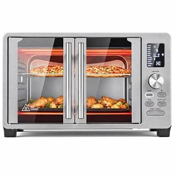 ARLIME 26.4QT Air Fryer Toaster Oven, 11 Presets Countertop Convection Oven
