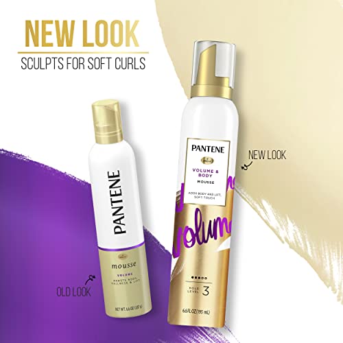 Pantene Pro-V Volume Body Boosting Mousse To Boost Fine, Flat Hair For Maximum Fullness, 6.6 Oz #TOP29