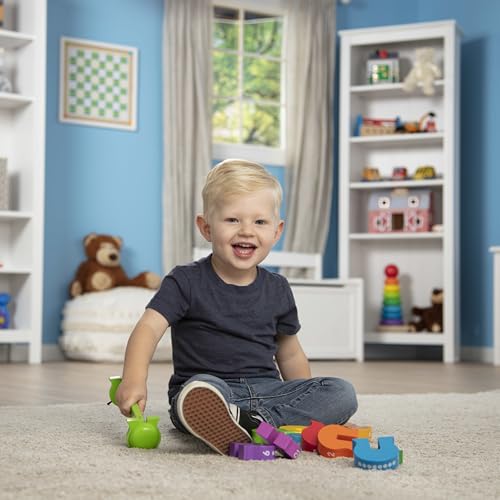 Melissa & Doug Counting Caterpillar - Classic Wooden Toy with 10 Colorful Numbered Segments - image 2