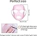 Ideal Swan Reusable Silicon Anti Mask, Moisturizing Facial Mask Cover, Wrinkle Face Mask Holder for Sheet Masks, Moisturizing Face Wrap for Prevent Evaporation Face Care Tool（5 Pack）