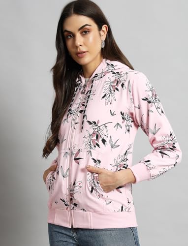 Image of eKools Women's Fleece Fullsleeves Jacket (Flee02)