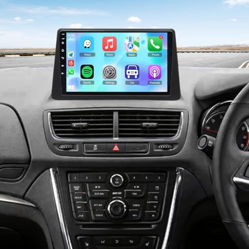 Autoradio 4G 64G Android 15 pour voyager connecté en Mokka et Buick Encore écran tactile 9"