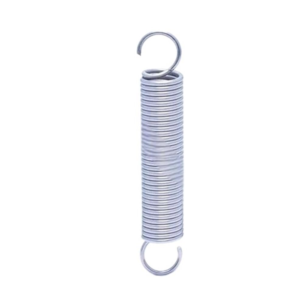 304 Stainless Steel Extension Spring, Elasticity Extension Spring with Loop Hook, Wire Diameter 2mm Elastic Coil Spring(200MM*14MM)