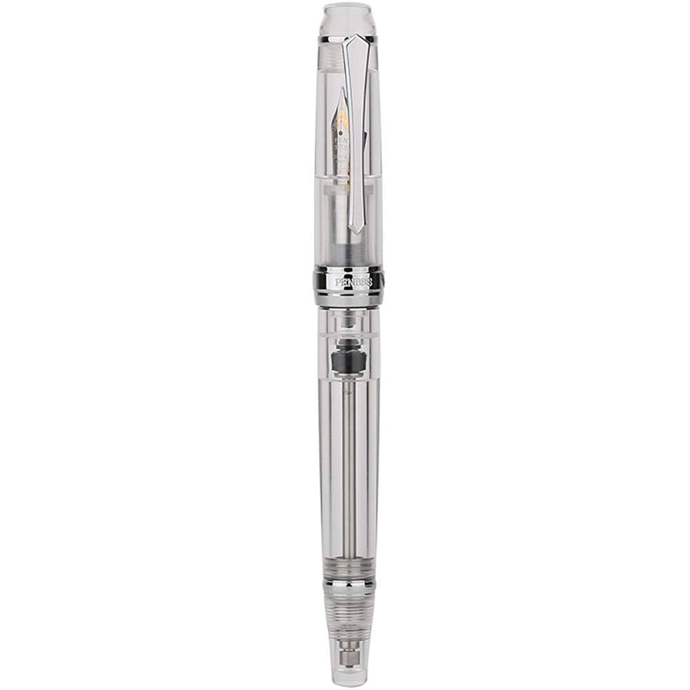 PENBBS 万年筆　スケルトン　456 真空充填式　字幅F（細字） PENBBS 万年筆 スケルトン 456 真空充填式 字幅F（細字） Amazon